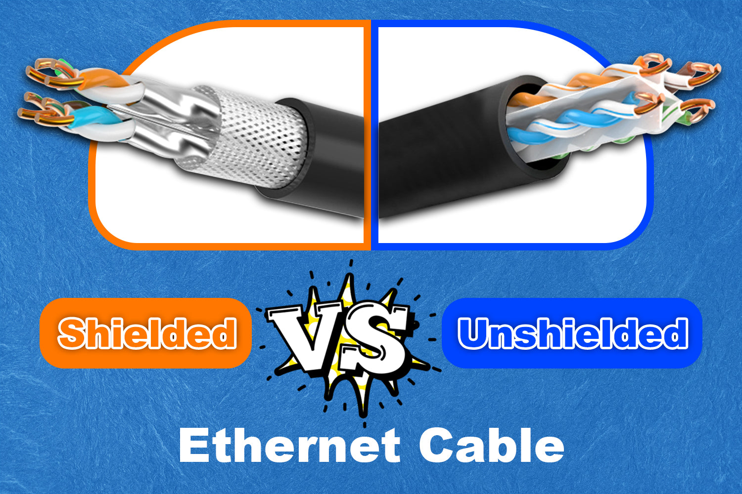 Shielded vs. Unshielded Ethernet Cable