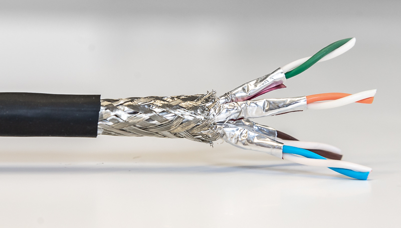CAT6A Bulk Cables for Industrial Automation | M12 Connectors & Robust Shielding